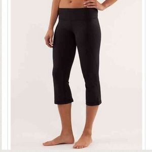 Lululemon Athletica Crop Flared Pants Leggings
